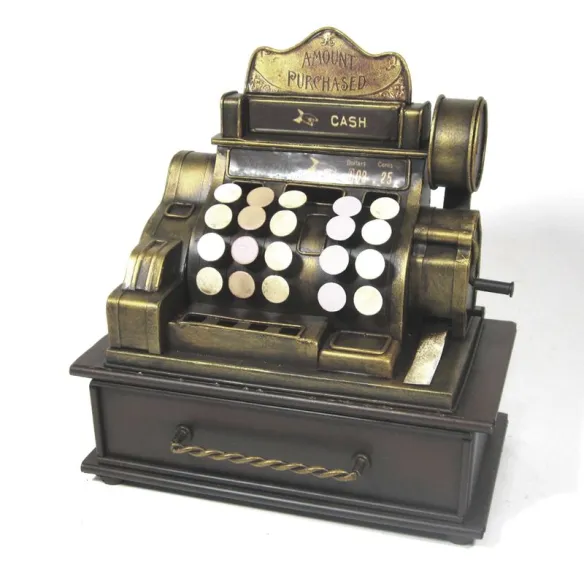 caja registradora decoracion vintage