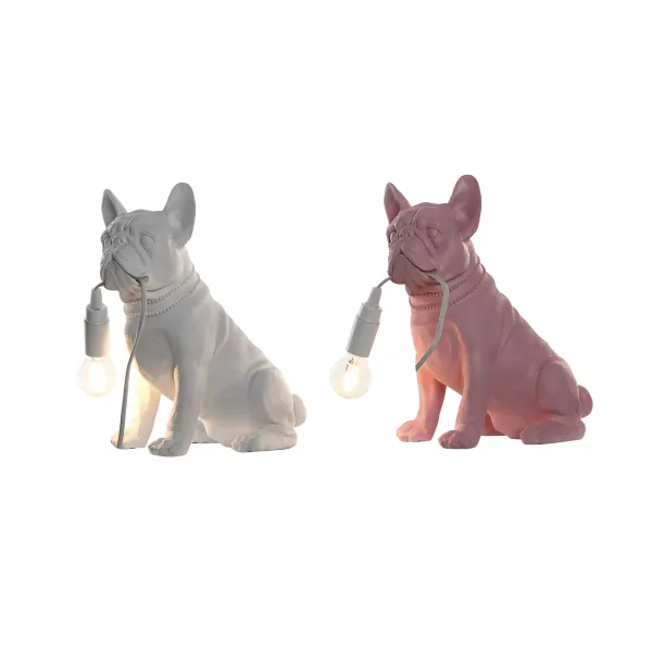 lampara perro bulldog sobremesa