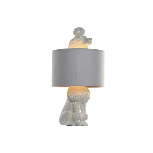 lampara perro caniche sobremesa