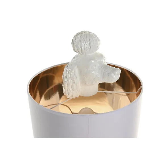 lampara perro caniche sobremesa