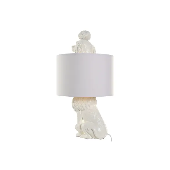 lampara perro caniche sobremesa