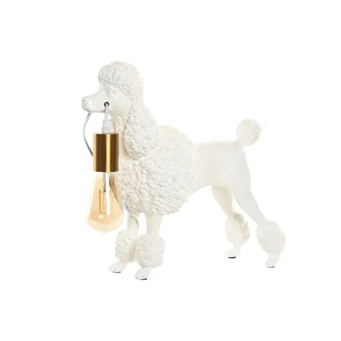 lampara perro caniche sobremesa
