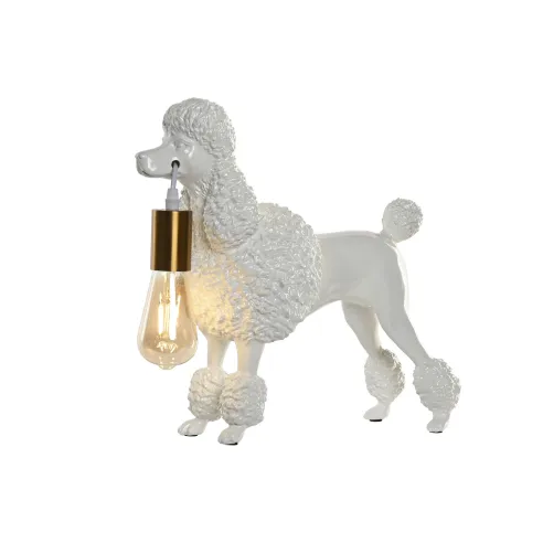 lampara perro caniche sobremesa