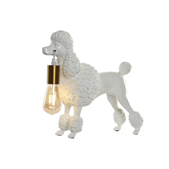 lampara perro caniche sobremesa