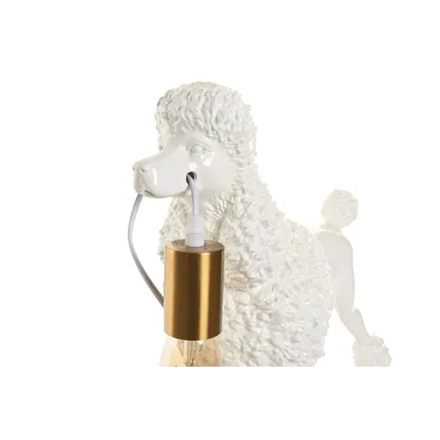 lampara perro caniche sobremesa