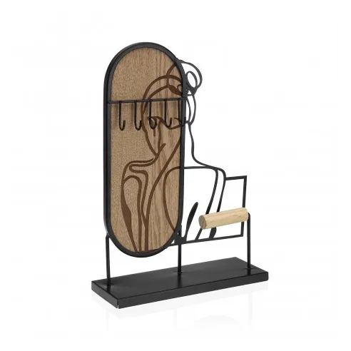 joyero silueta mujer decorativo