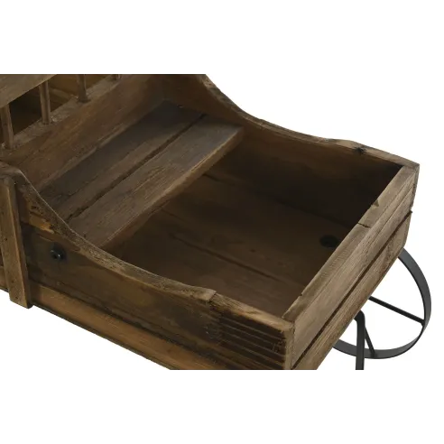 carro madera reciclada abeto