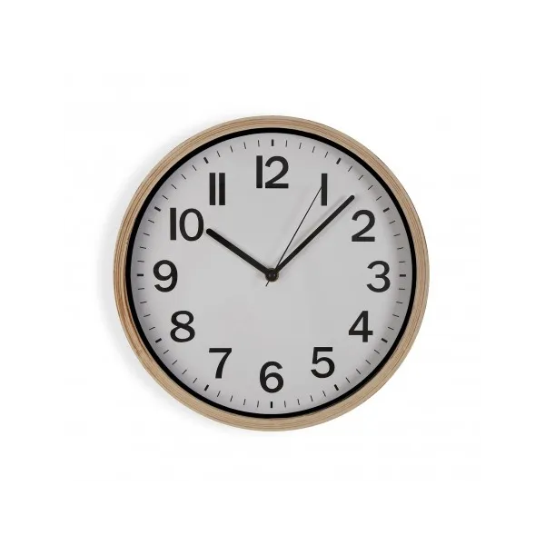 reloj pared simil madera