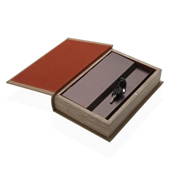 caja libro decoracion candado lifestyle 2