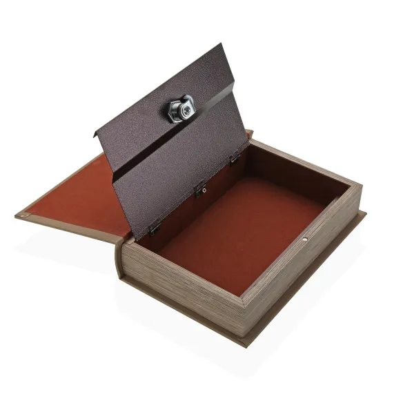 caja libro decoracion candado lifestyle