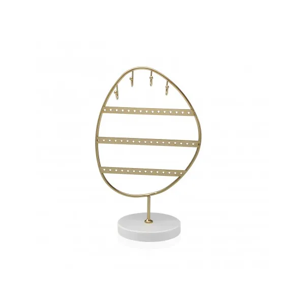 joyero metalico dorado 4 niveles