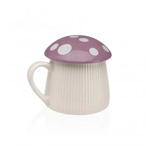 taza con tapa seta violeta