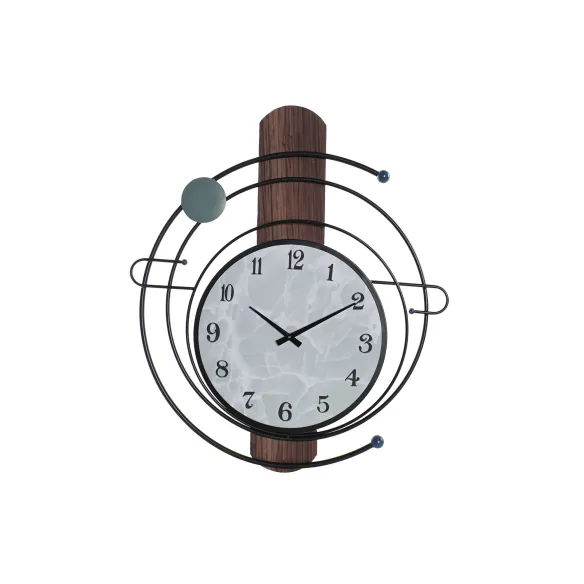 reloj pared hierro mdf silueta