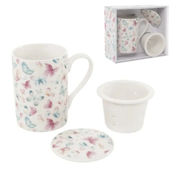 tisana filtro ceramica mariposas 295 ml