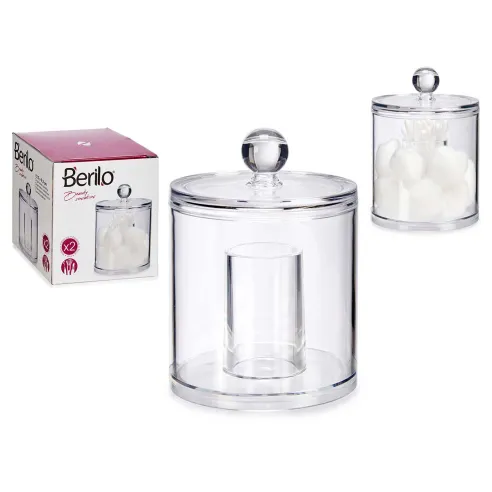 organizador bano bastones y algodon red