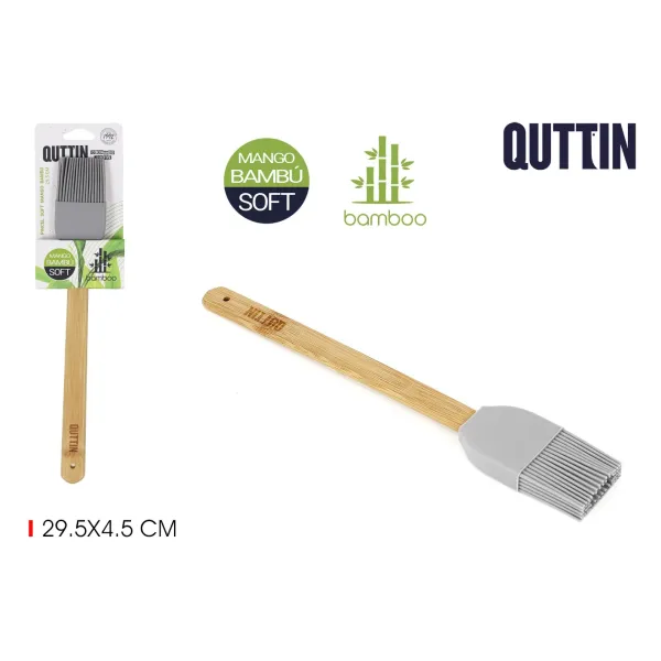 pincel silicona 295 cm bambu