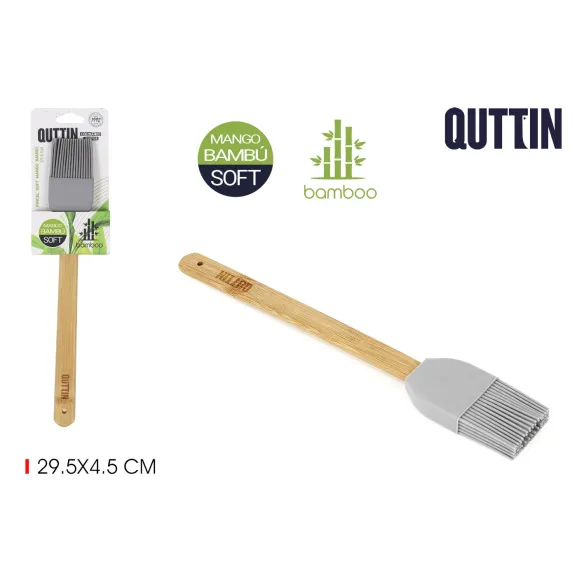 pincel silicona 295 cm bambu