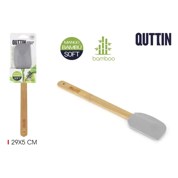 espatula mango bambu 29 cm
