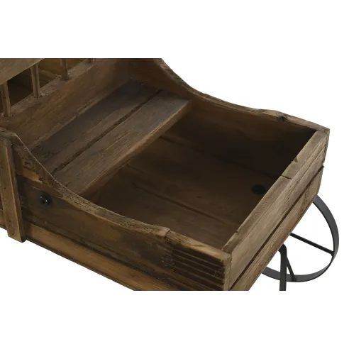 carro madera reciclada abeto