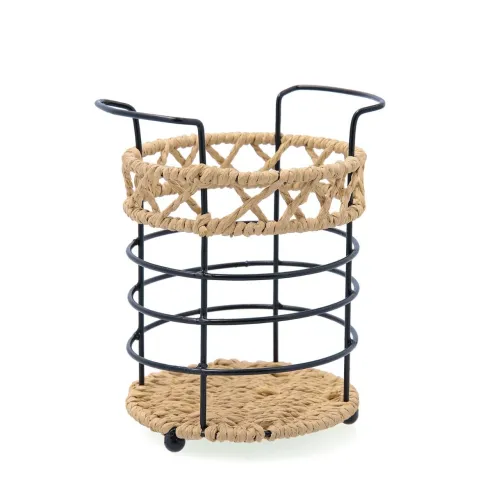 soporte cubiertos acero trend