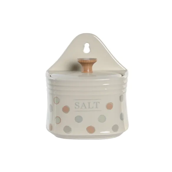 salero topitos beige
