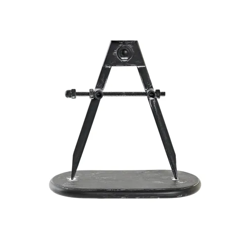 reloj sobremesa hierro forma negro