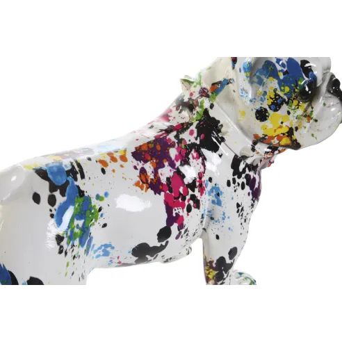 figura perro bulldog colores