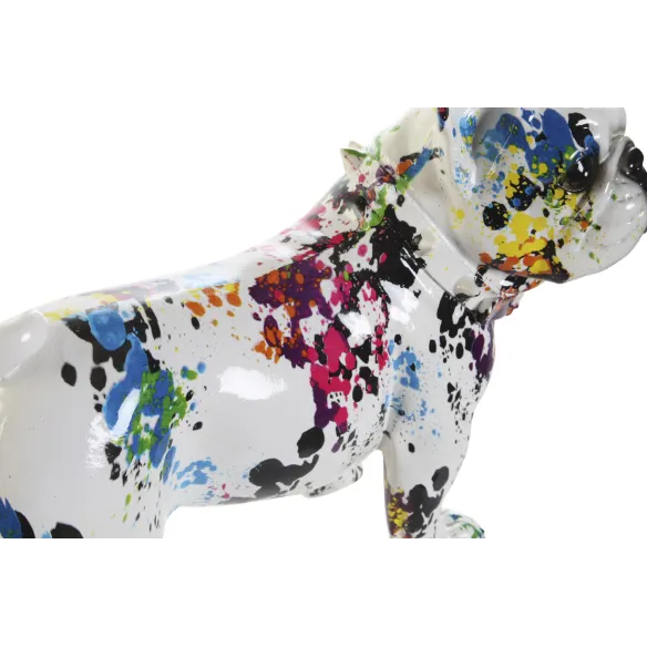 figura perro bulldog colores