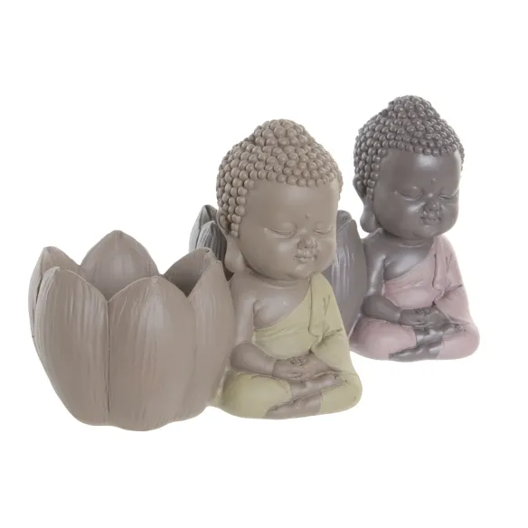 figura buda cuenco