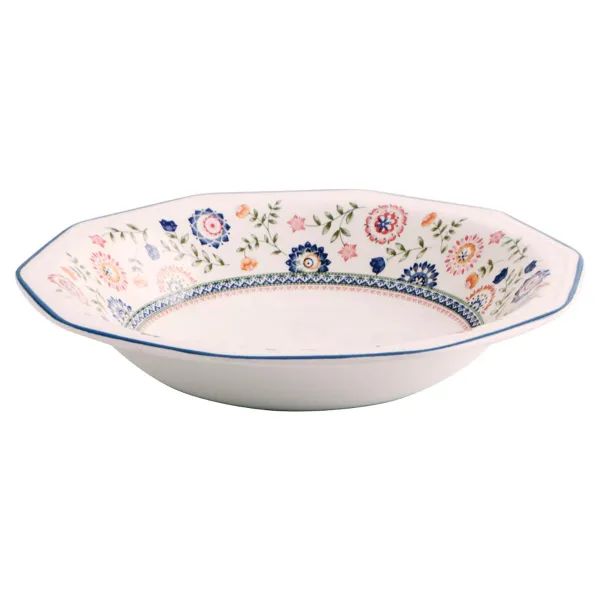 ensaladera ceramica bengal flores