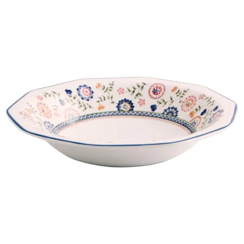 ensaladera ceramica bengal flores