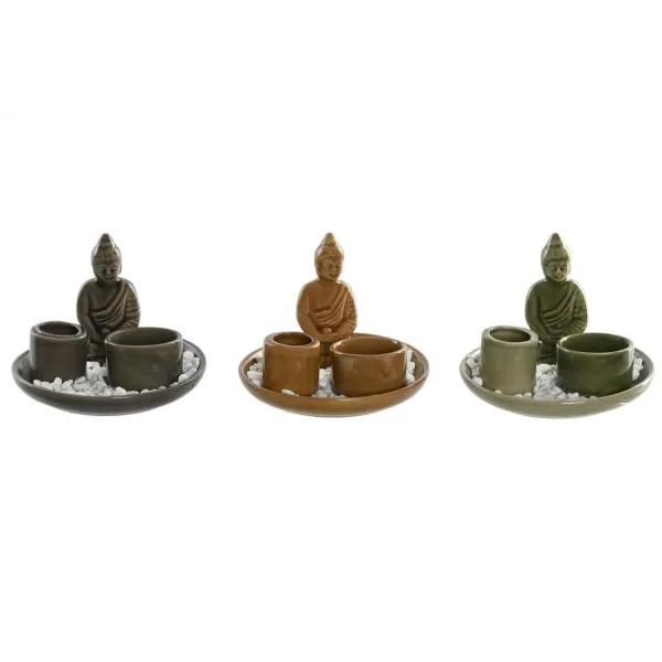 soporte incienso ceramica buda