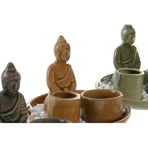 soporte incienso ceramica buda