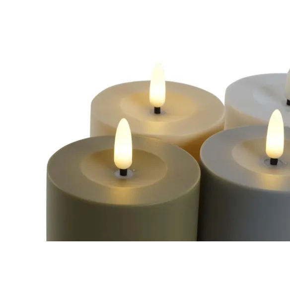vela led colores