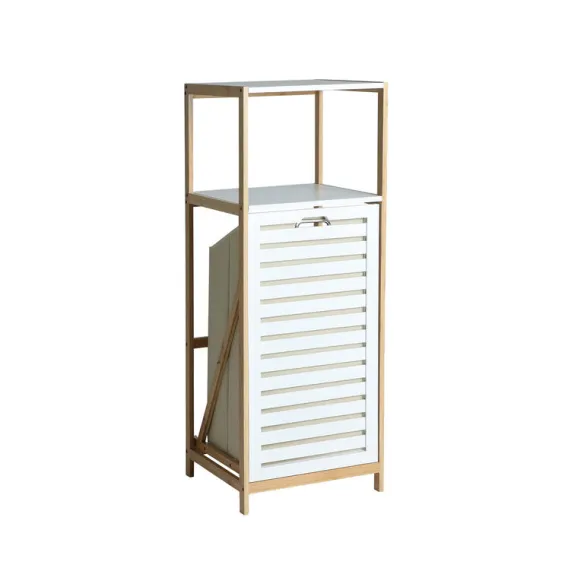 estanteria ropero blanco madera
