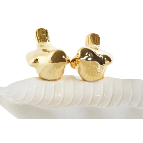 bandeja porcelana pajaros decoracion