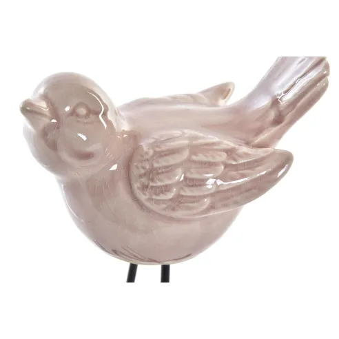 figura pajaro porcelana colores