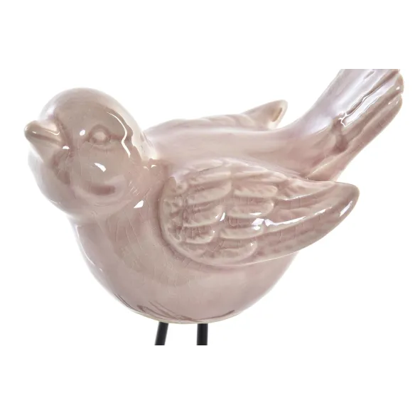 figura pajaro porcelana colores