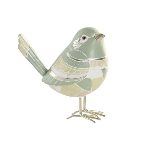 figura pajaro verde