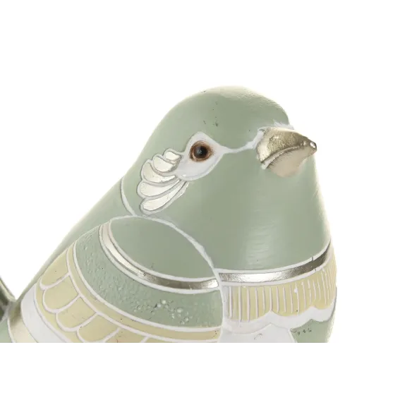 figura pajaro verde