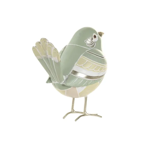 figura pajaro verde