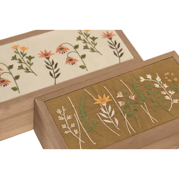 caja madera flores rectangular 2