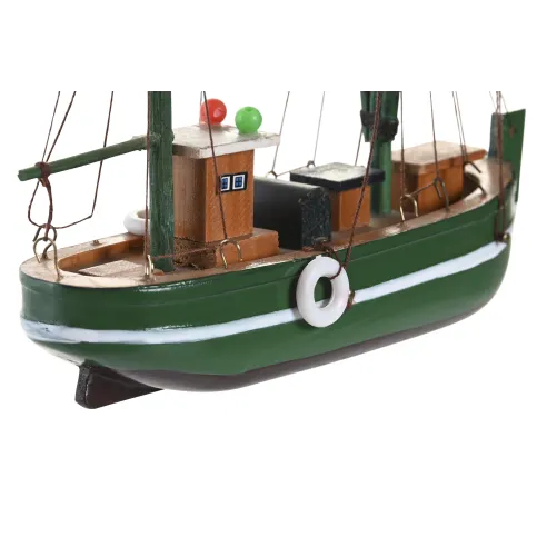 figura maqueta barco madera decoracion