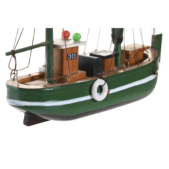 figura maqueta barco madera decoracion