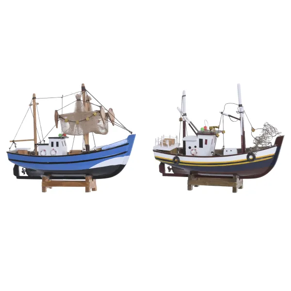 figura maqueta barco pesquero