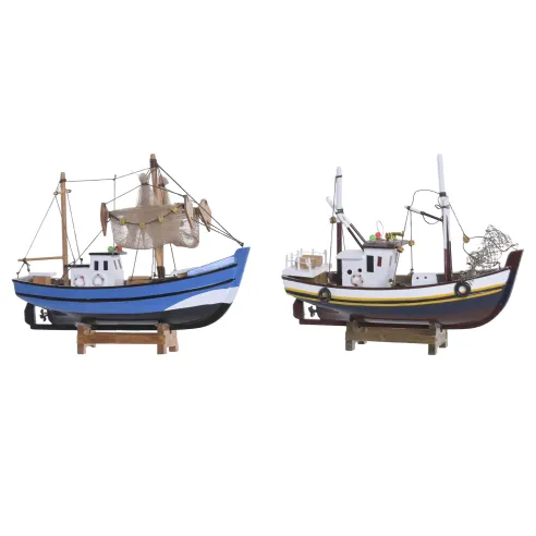 figura maqueta barco pesquero