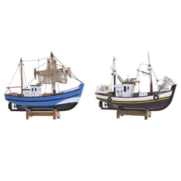 figura maqueta barco pesquero