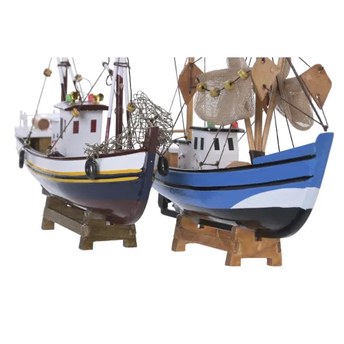 figura maqueta barco pesquero