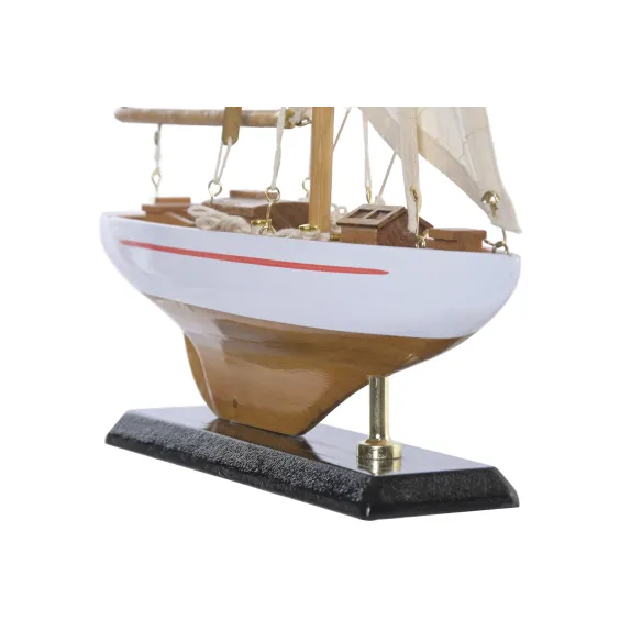 figura maqueta barco madera