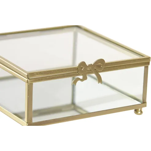 caja joyero cristal lazo